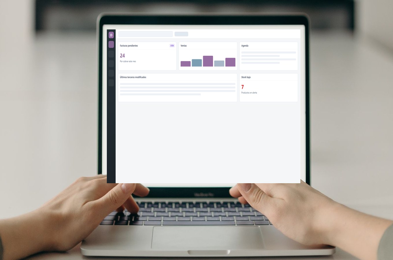 Dashboard Dolibarr en la nube — ERP VivesCloud